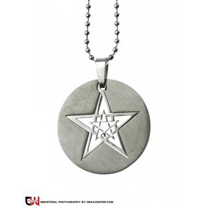 گردنبند ستاره نقره ای