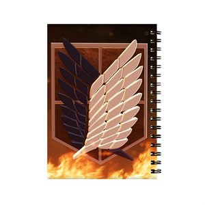 دفتر طرح Attack On Titan کد D-1054