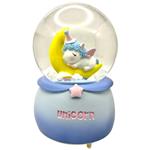 گوی موزیکال مدل پمپی Unicorn طرح اسب شاخدار و ماه کد P7639 