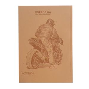 دفتر مشق 80 برگ اسپادانا طرح پسر موتور سوار