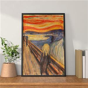 تابلو طرح نقاشی جیغ اثر ادوارد مونک