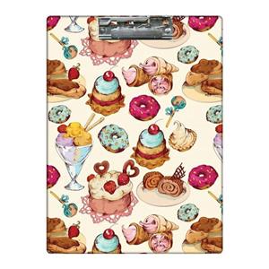 تخته شاسی طرح  کیک و بستنی و دونات کد 6189001 سایز A4