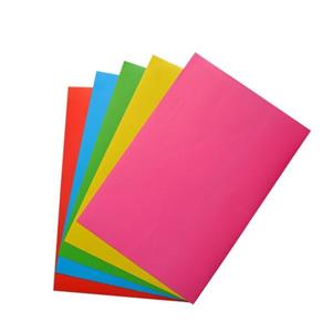 مقوا رنگی مدل دورو رنگی سایز 35x25 سانتی متر بسته 5 عددی