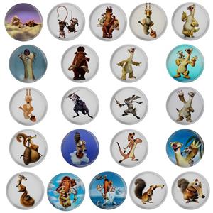 پیکسل مدل S2-25 طرح انیمیشن کارتون عصر یخبندان ببر سید ماموت مجموعه 22 عددی