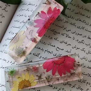 سنجاق مو زنانه مدل گل بابونه نگین دار کد 40602