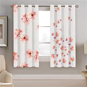 پرده نیروانا طرح گل  مدل هازان کد 8422 سایز 140×200 سانتی متر