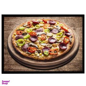 تابلو نوری بکلیت طرح فست فود پیتزا مدل B-S1081