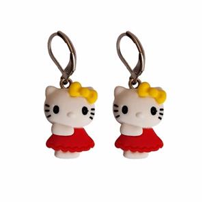 گوشواره دخترانه مدل هلو کیتی