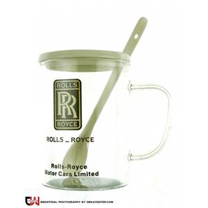 ماگ شیشه ای برند رولز رویس Rolls Royce Mug 