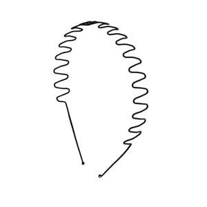 تل مو زنانه مدل اسپرت زیگزاگی طرح هفت هشتی کد 78