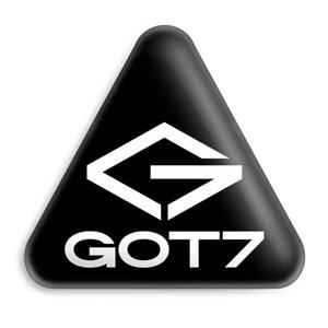 پیکسل خندالو طرح گروه گات سون GOT7 مدل مثلثی کد 21038 