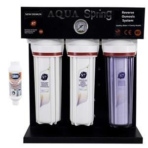 دستگاه تصفیه کننده آب آکوآ اسپرینگ مدل RO-S7-BZ 7107 به همراه رسوبگیر