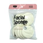 پد آرایشی یاژه مدل facial sponge مجموعه 10 عددی