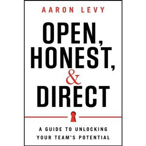 کتاب Open, Honest, and Direct اثر Aaron Levy انتشارات بله