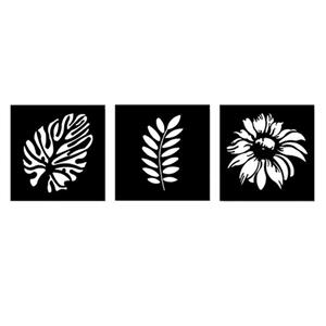 دیوارکوب طرح برگ مجموعه 3 عددی