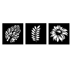 دیوارکوب طرح برگ مجموعه 3 عددی
