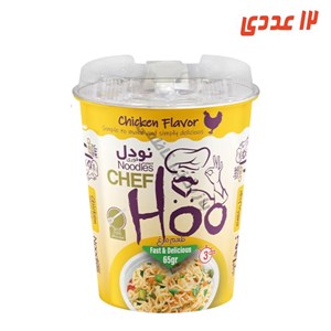 نودل مرغ لیوانی شف هو - 65 گرم بسته 6 عددی