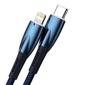 کابل USB-C به لایتنینگ باسئوس مدل Glimmer Series طول 2 متر