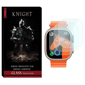 محافظ صفحه نمایش شیشه‌ای نایت مدل SH-KT مناسب برای ساعت هوشمند هاینو تکو T93 Ultra Max بسته سه عددی