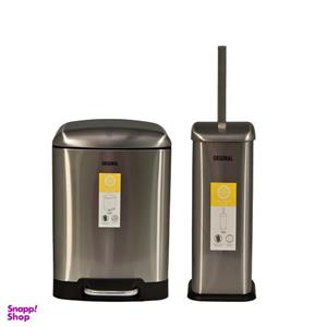 ست سطل و طی اورجینال مدل خشدار کد 1040