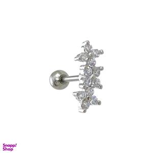 پیرسینگ گوش زنانه مدل گل فلاور کد P4419