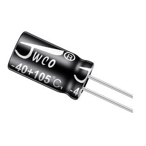 خازن الکترولیت 1000 میکرو فاراد جی دبلیو کو کد 50v بسته 10 عددی