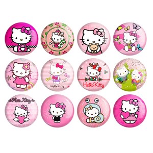پیکسل خندالو مدل هلو کیتی Hello Kitty کد 1564 مجموعه 12 عددی
