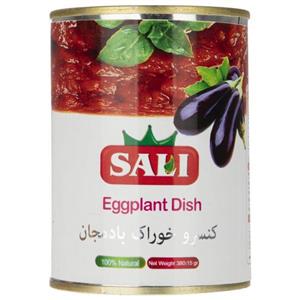 کنسرو بادمجان 380 گرمی سالی Sali Eggplant Dish Canned 380gr 