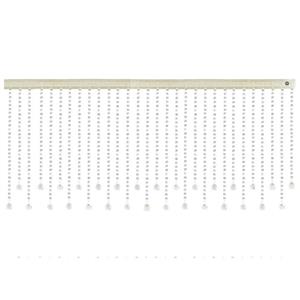 پرده آریا کریستال مدل کوتاه و بلند سایز 150x30 سانتی متر