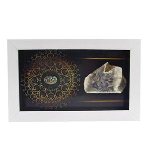 تابلو پارلا گوهر مدل سنگ عقیق و فیروزه کد 5645