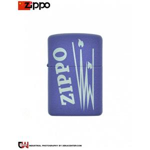 فندک بنزینی زیپو بنفش Zippo Lighter ZP425 