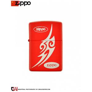 فندک بنزینی زیپو قرمز Zippo Lighter ZP428 