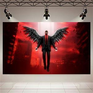 استیکر طرح انیمه مدل Hell Angel کد AR1350