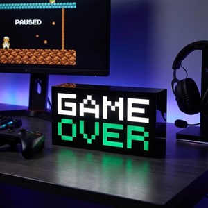 چراغ رومیزی مدل گیمینگ 8 بیت طرح GAME OVER