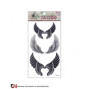 برچسب تاتو موقت بال فرشته کد GF590