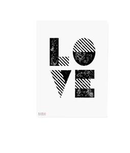 کارت پستال لولو مدل LOVE کد 708