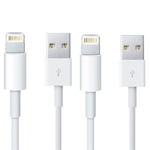 کابل تبدیل USB به لایتنینگ مدل x طول 1 متر مجموعه 2 عددی