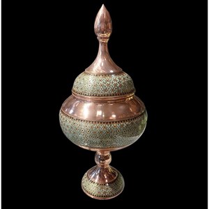 شکلات خوری خاتم کاری کد Gold11 -