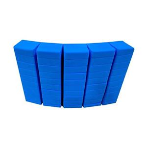 ضربه گیر درب خودرو قطعه سازان کبیر مدل ZARB-J7BLU-30722 مناسب برای جک J7 مجموعه 5 عددی
