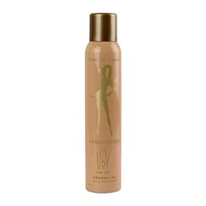 اسپری دئودورانت زنانه یو دی وی مدل گلد ایزیم حجم 200 میلی لیتر
