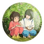 پیکسل خندالو طرح هاکو و چیهیرو انیمه شهر اشباح Spirited Away کد 12093 مدل بزرگ