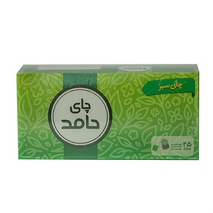 چای سبز کیسه ای چای حامد - 50 گرم بسته 25 عددی