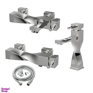 ست شیرآلات کسری مدل فیلادلفیا مجموعه 4 عددی