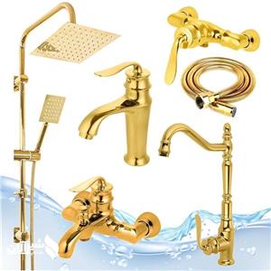 ست شیرآلات مدل بامبو لاکچری مجموعه 6 عددی