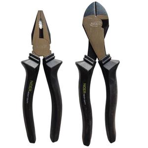 انبر دست و سیم چین  نیدر کد HEAVY DUTY CR-V 08 سایز 8 اینچ مجموعه 2 عددی