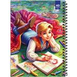 دفتر نقاشی 40 برگ انتشارات بله طرح پسرانه کد A4-K156