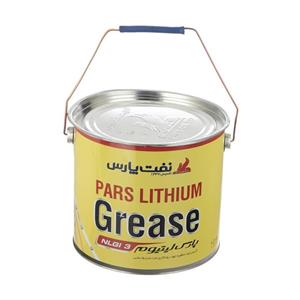 گریس نسوز نفت پارس مدل پایه لیتیوم NLGI 3 وزن 4530 گرم