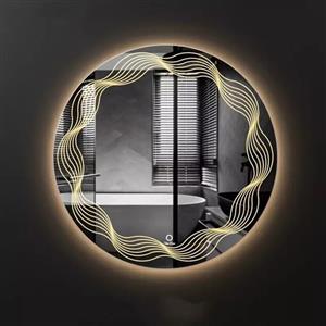 آینه سرویس بهداشتی تارادکور مدل لمسی قطر 50 کد tc138 50