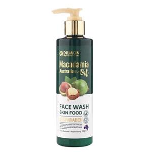 ژل شستشوی صورت دیلمون مدل Macadamia حجم 250 میلی لیتر