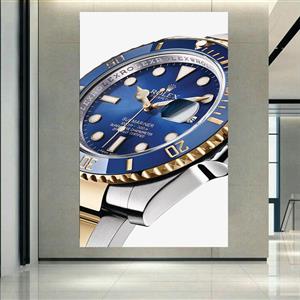 پوستر مدل بک لایت طرح ساعت رولکس مدل Rolex Submariner کد AR30632 